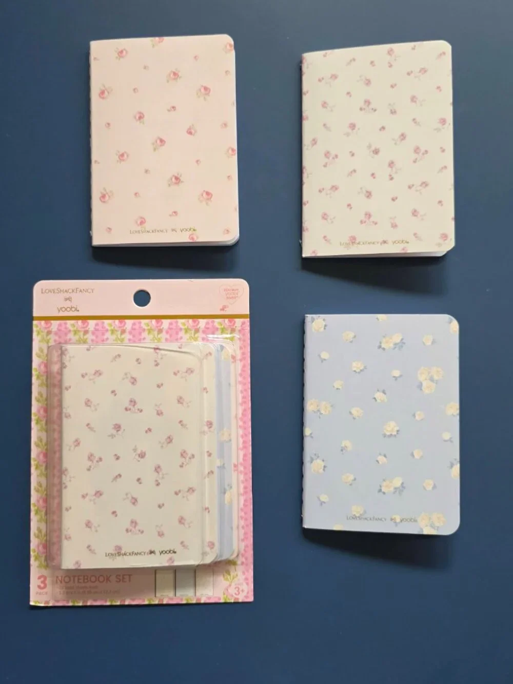 LoveShackFancy Target Yoobi Complete wristlet Pouch Collection - All 4 Prints